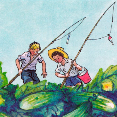 Огурцы - рассказ Носова