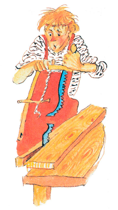 Пила порвалась