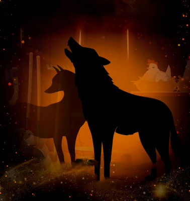 Лис и госпожа кума