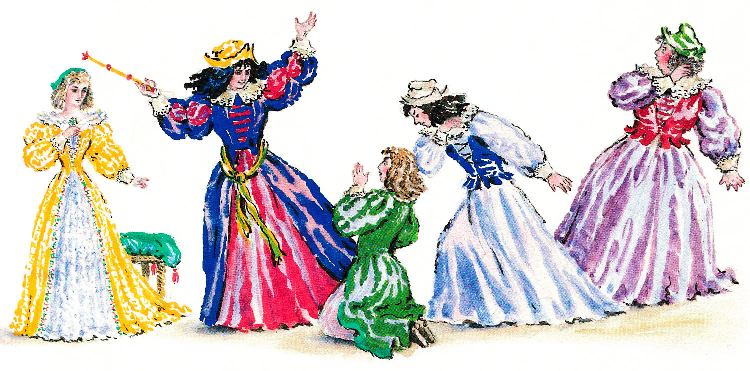 Золушка и ее крестная фея