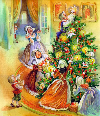 Ель - читать сказку