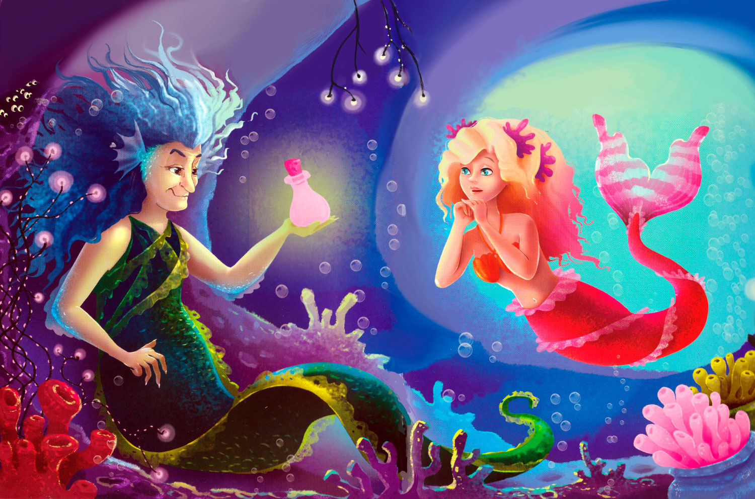 Русалочка и ведьма