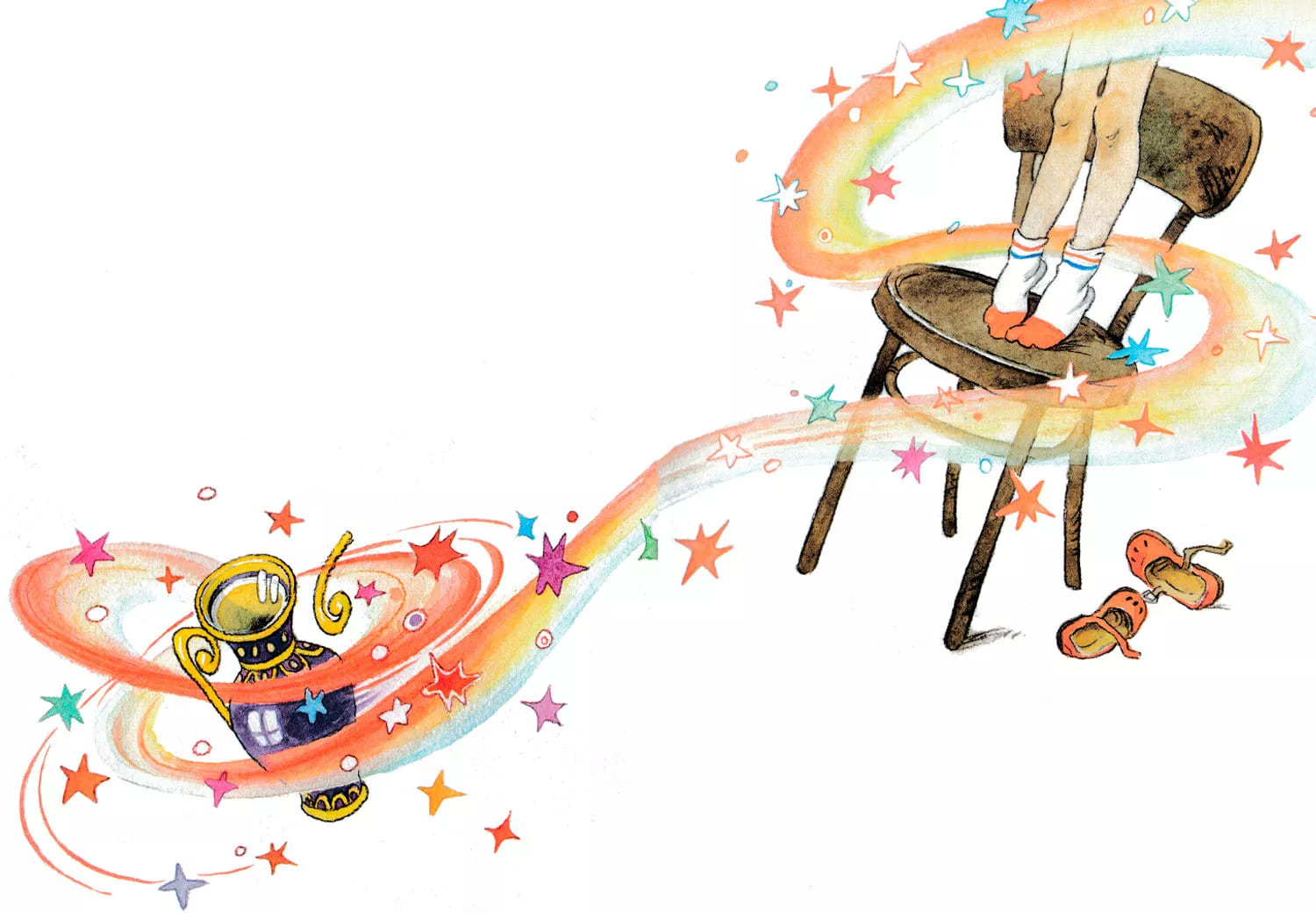 Женя и волшебная цветок