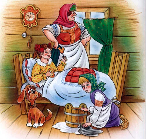 Сказка Морозко – картинка 1