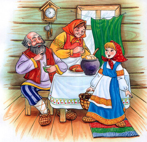 Сказка Маша и медведь - картинка 1