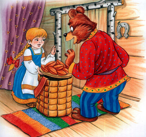 Сказка Маша и медведь - картинка 6