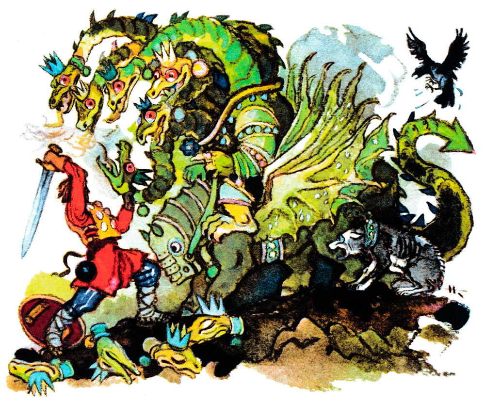 Иван &ndash; крестьянский сын сражается с  Чудом-Юдом