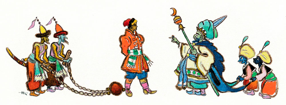 Иван-царевич у царя