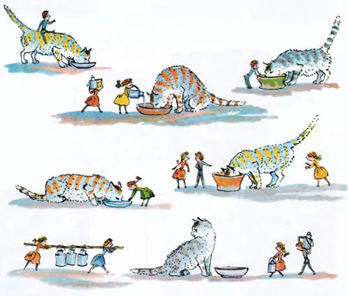 Шесть кошек