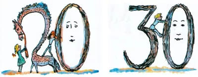 Двадцать и тридцать - числа