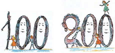 Сто и двести - числа