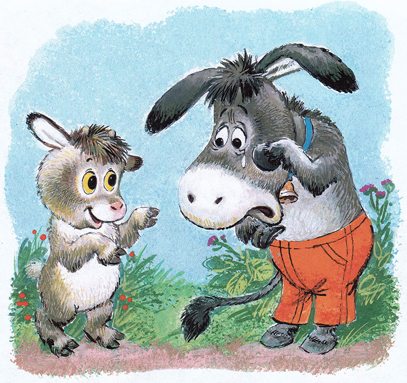 Как ослик Алфавит учился уважать старших