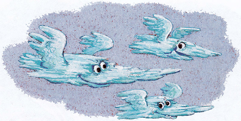 Сосульки летят