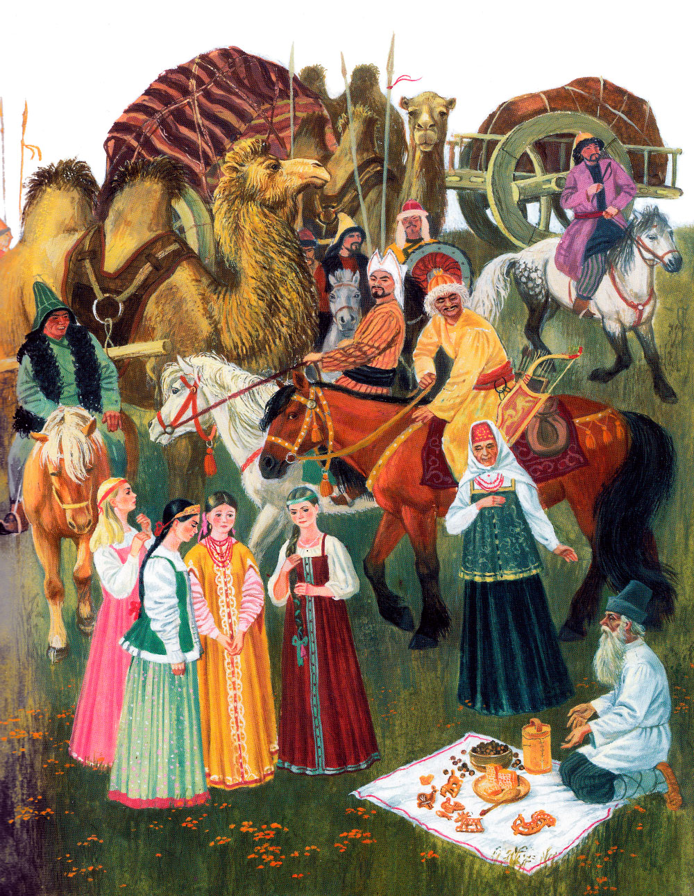 Караван останвоился