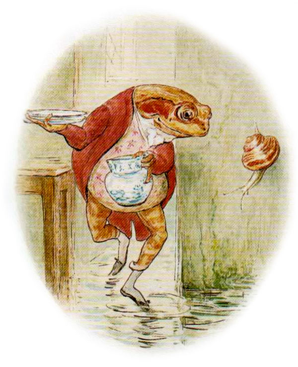 Лягушонок по колено в воде