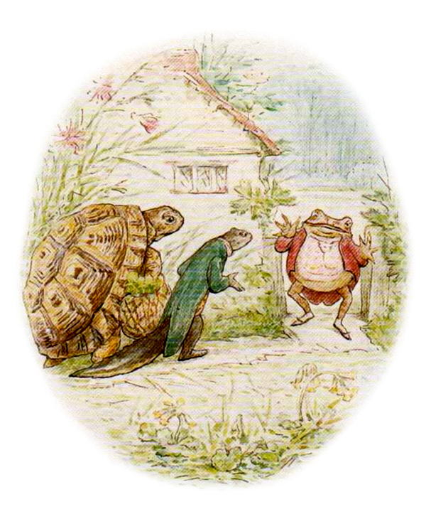 Лягушонок встречает друзей