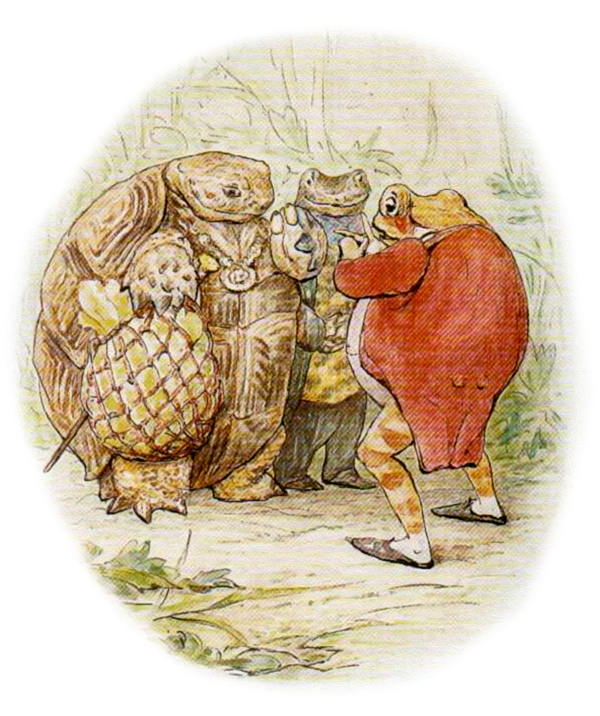 Черепаха, тритон и лягушонок общаются