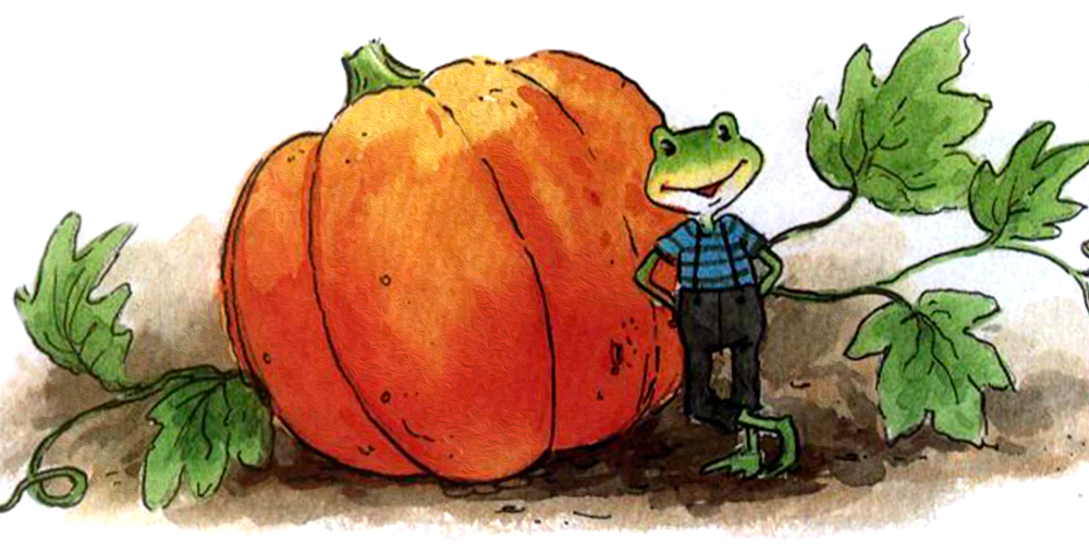 Лягушонок и тыква