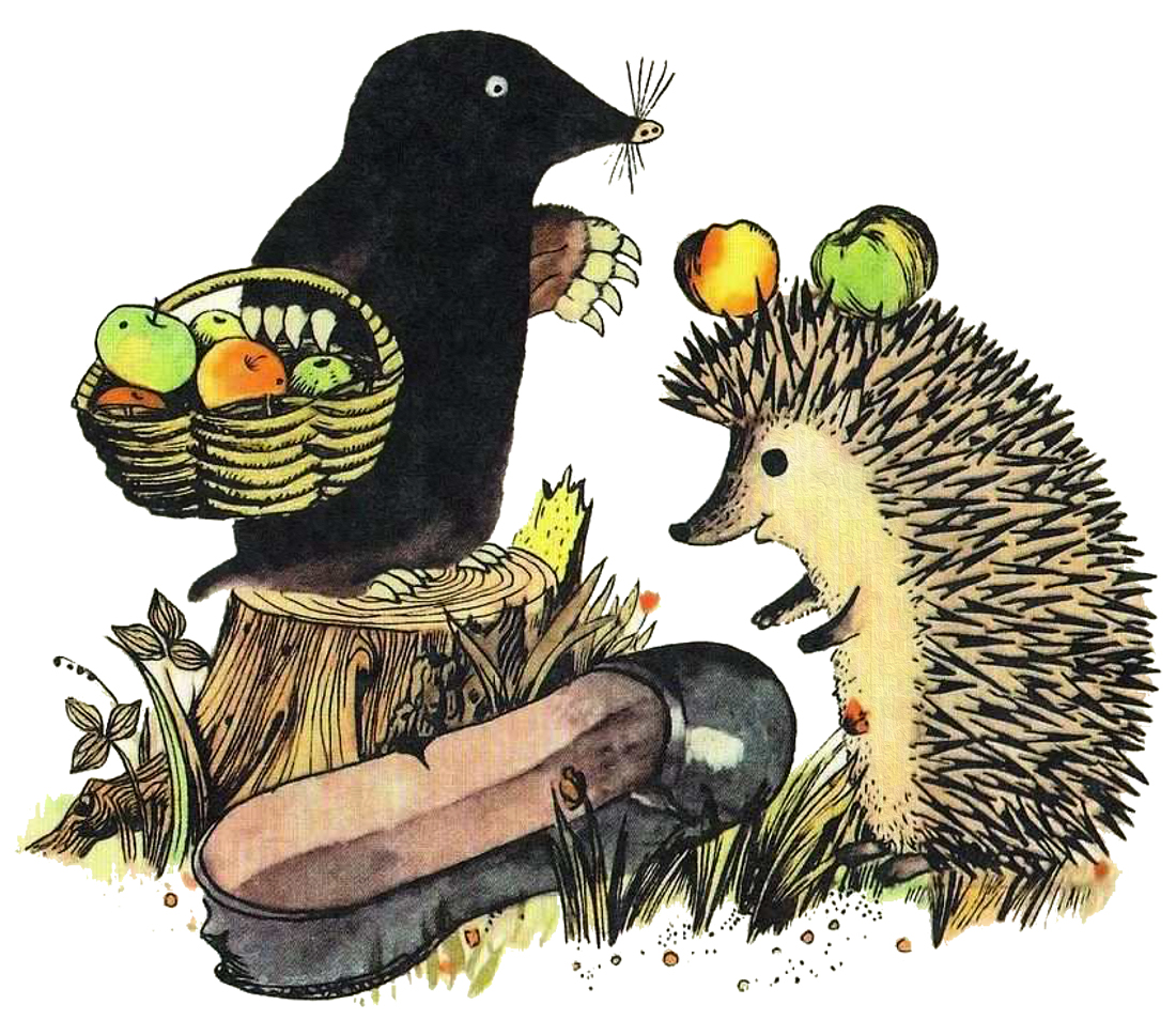 Ежиха и крот