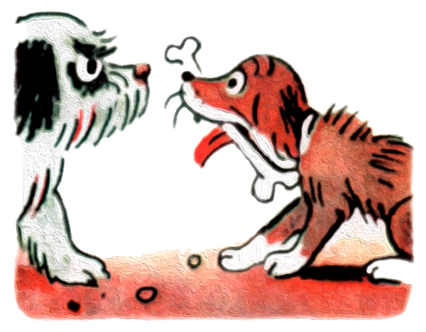 Две большие собаки