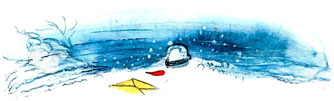 Снеговик исчез