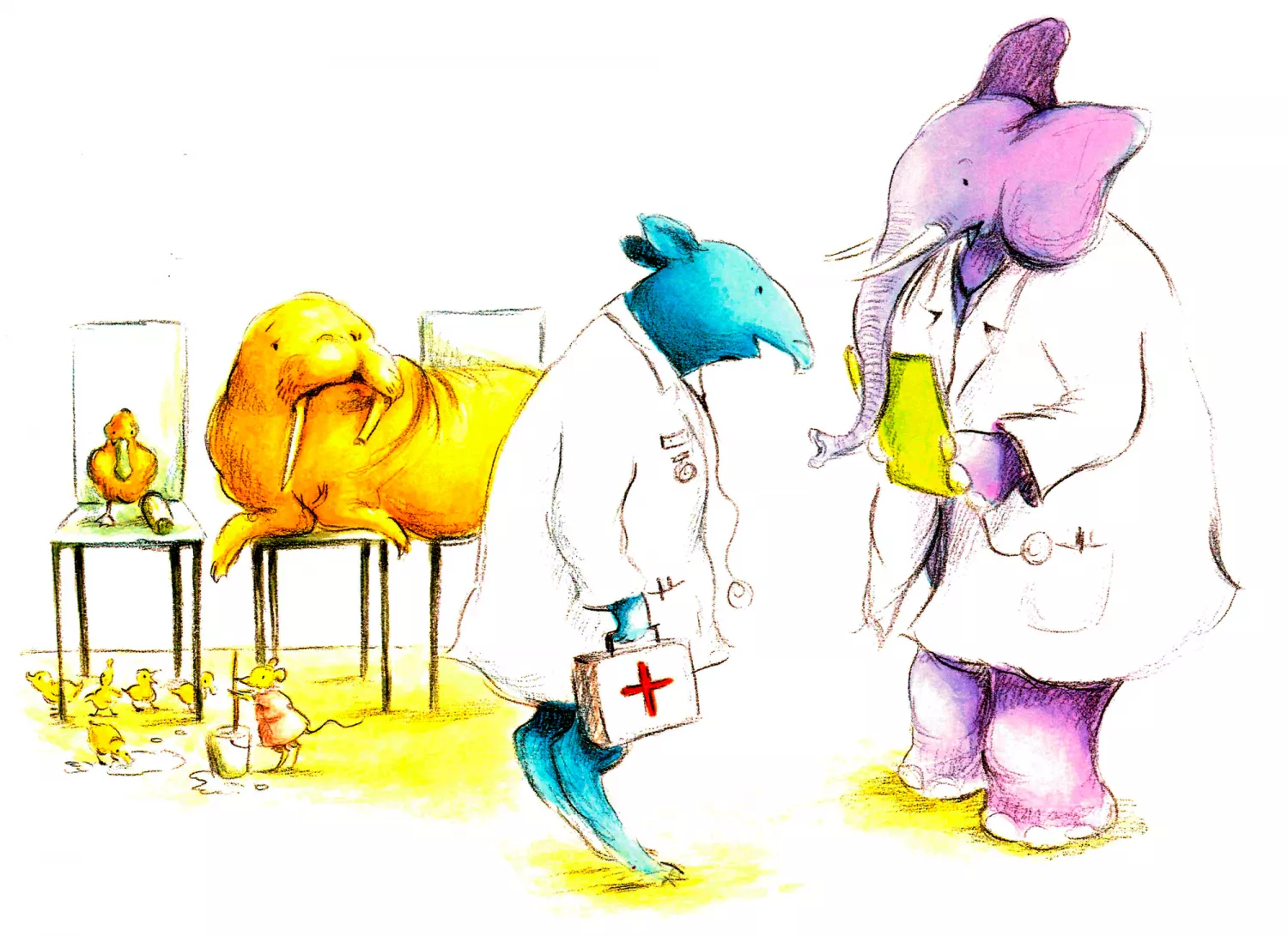 Врачи в коридоре