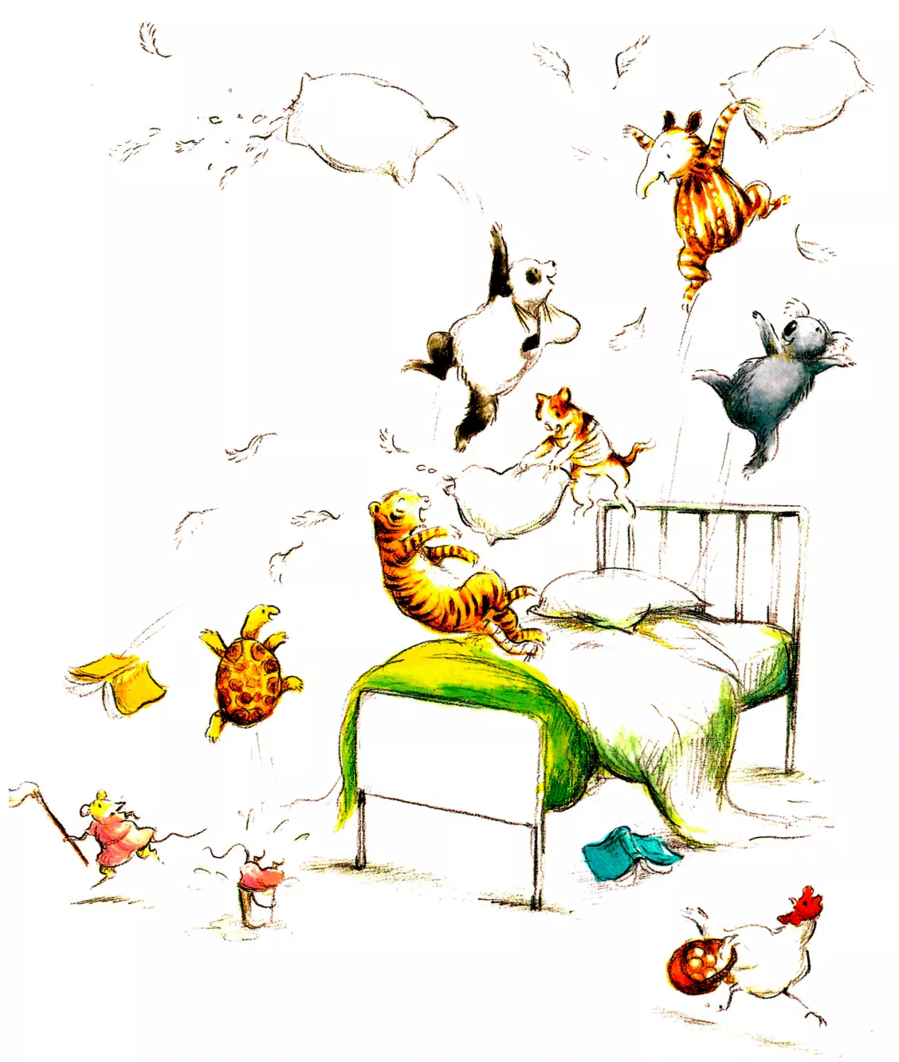 Животные веселятся