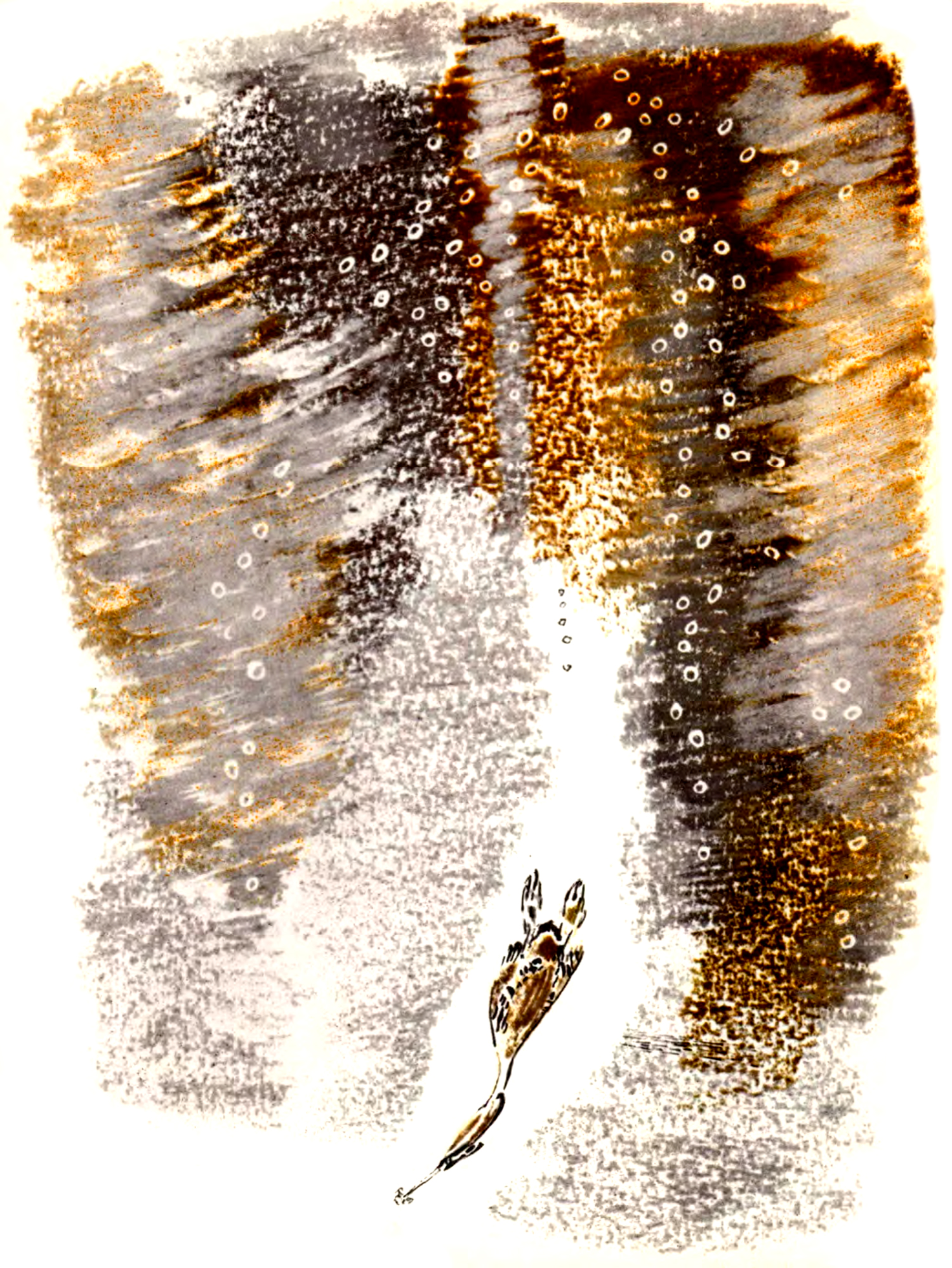 Птичка плывет