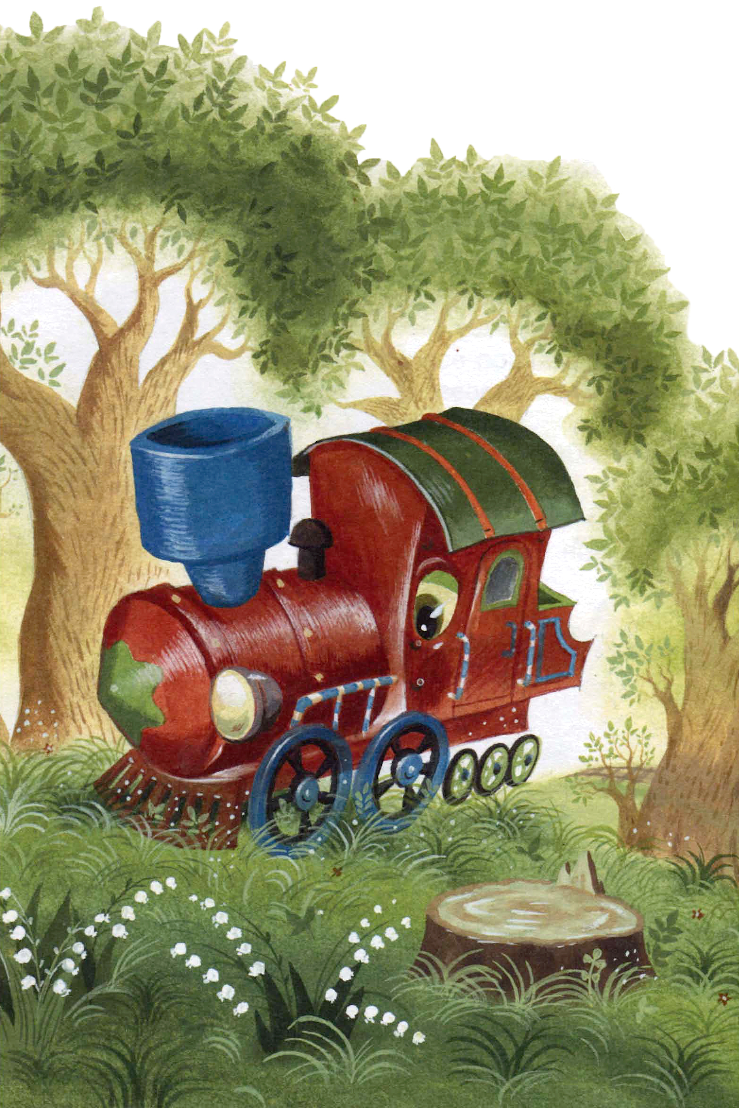 Паровозик в лесу