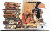 Писатель и книги